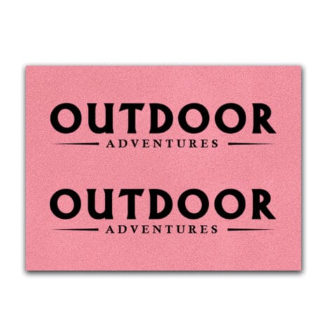 Laser Sample Pink black