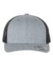 6606-Heather Grey-Black