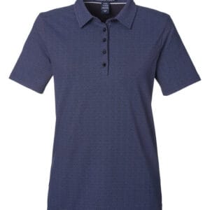 Devon & Jones Crownlux Performance® Ladies' Geo Polo