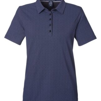 Devon & Jones Crownlux Performance® Ladies' Geo Polo