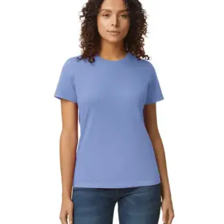 Gildan T-Shirt Softstyle Poids Moyen pour Femme